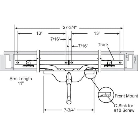 Pivot Shoe Operator 11in